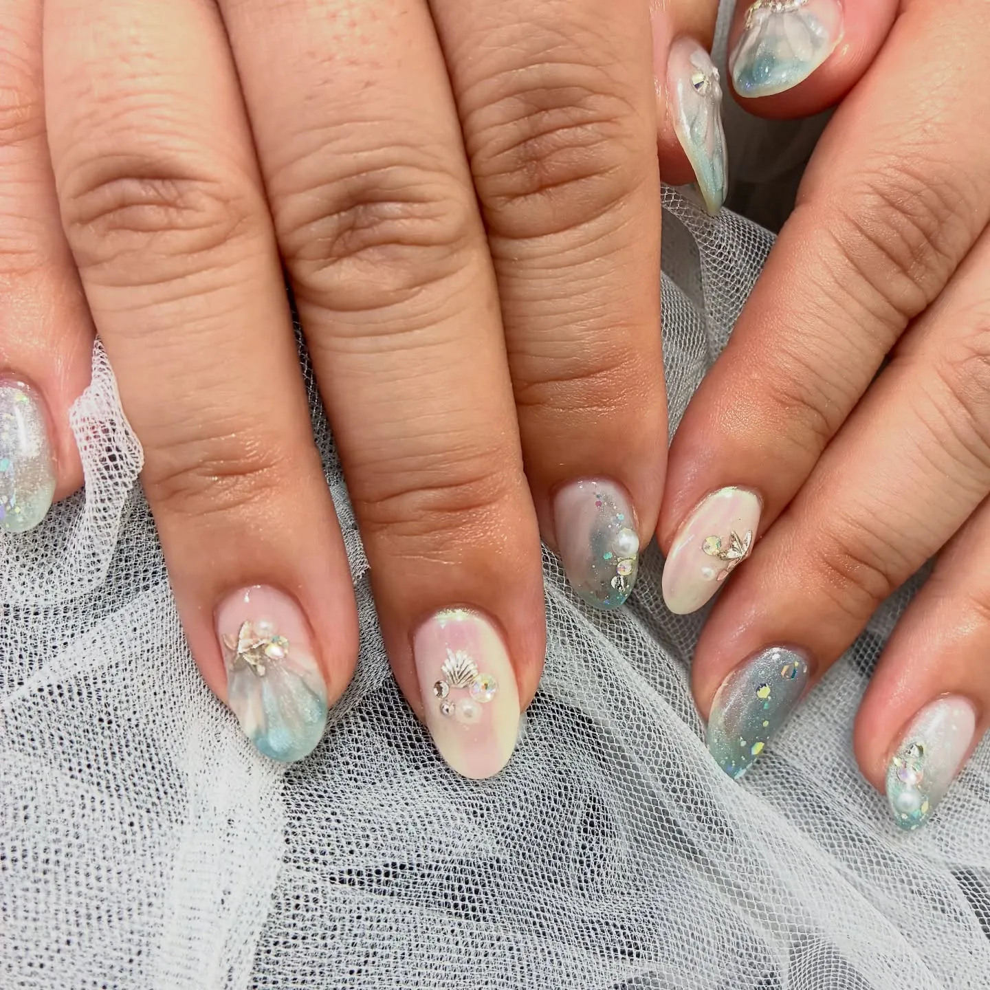 マーメイドネイル🐚🧜‍♀️