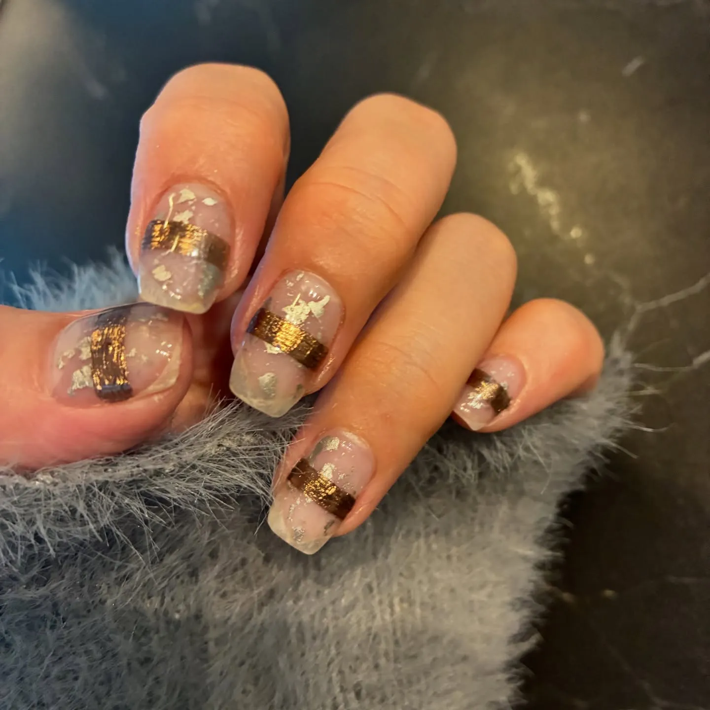 今年のmyラストネイル💅