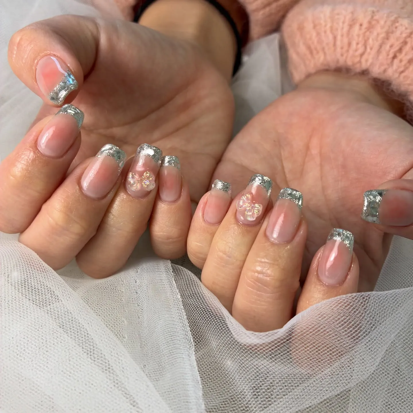 チーク&ガラスフレンチ🎀