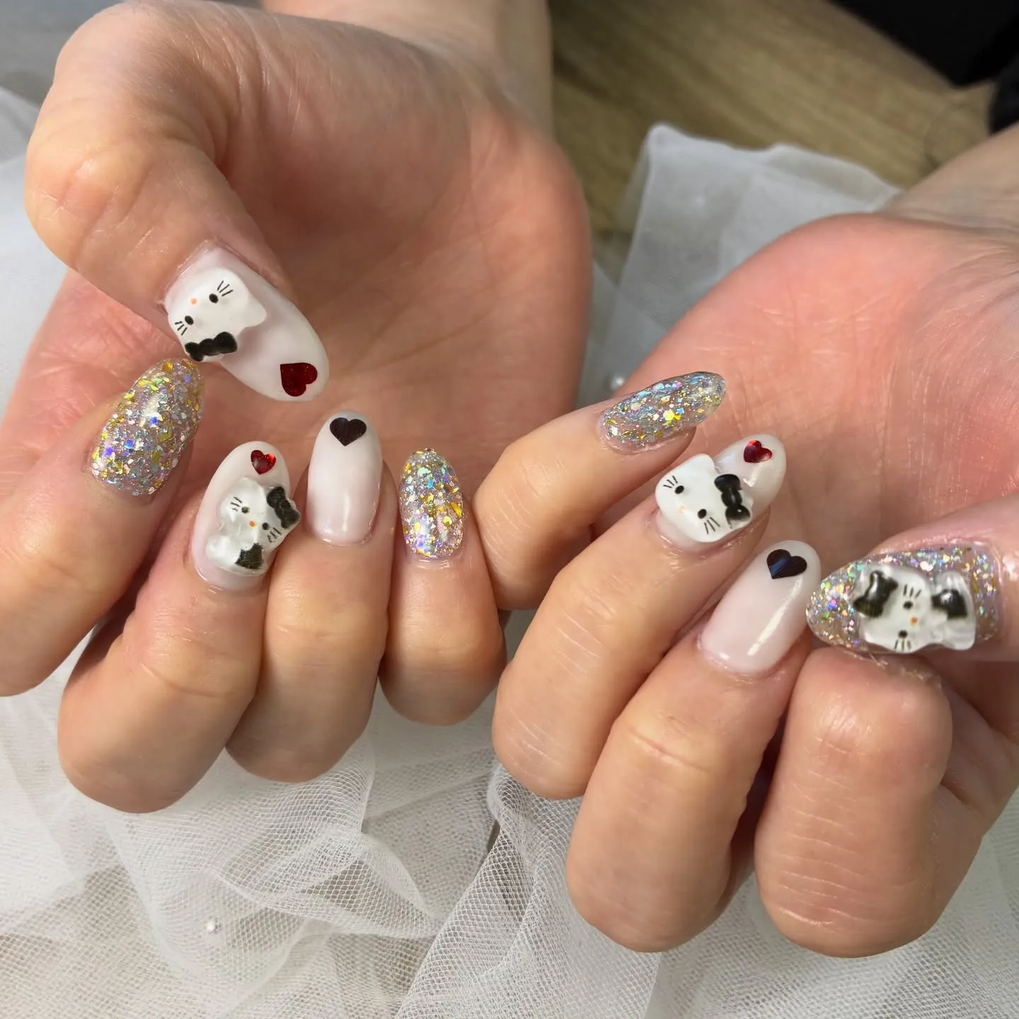 キティ✖️キラキラ🐈✨