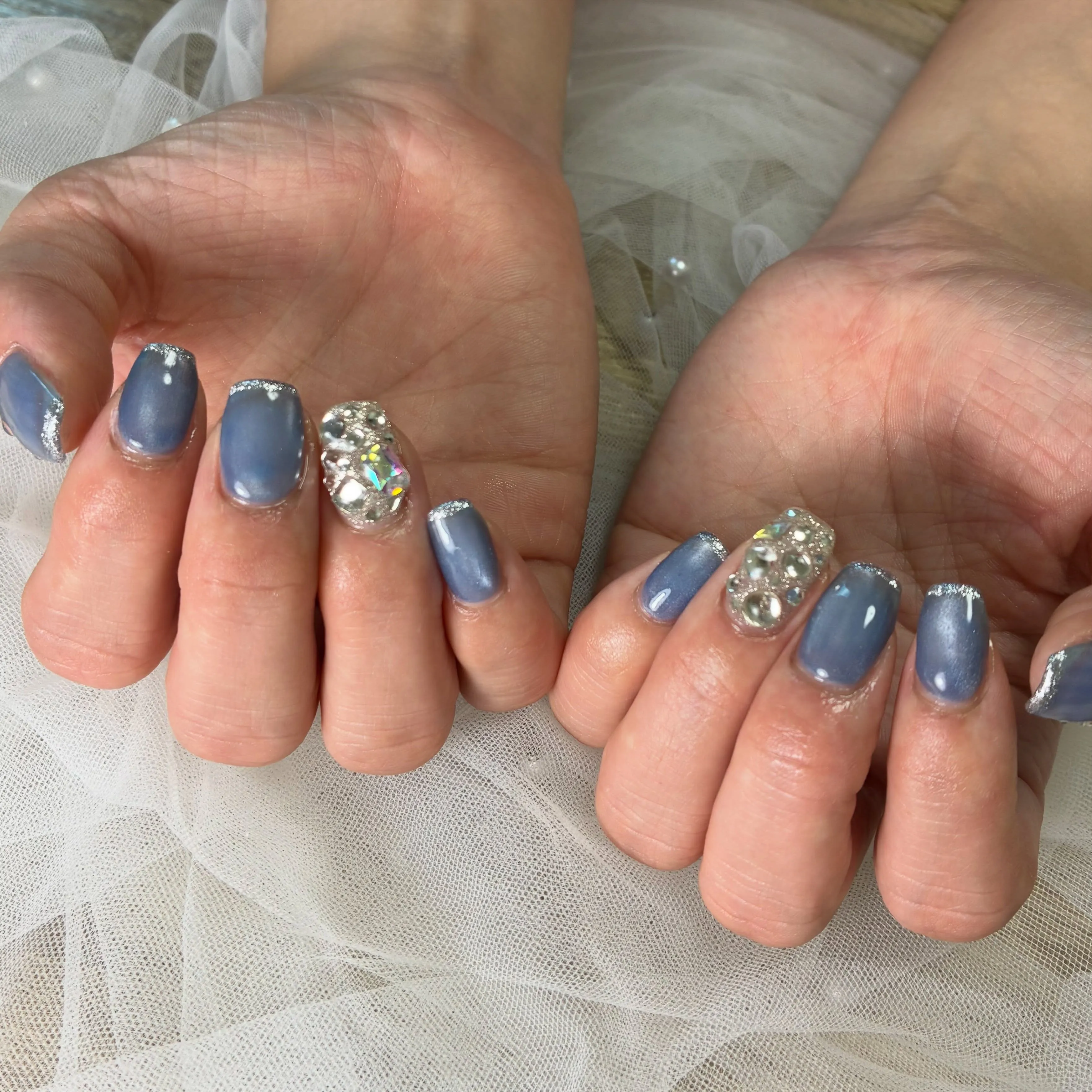 ブルー✖️💎✨