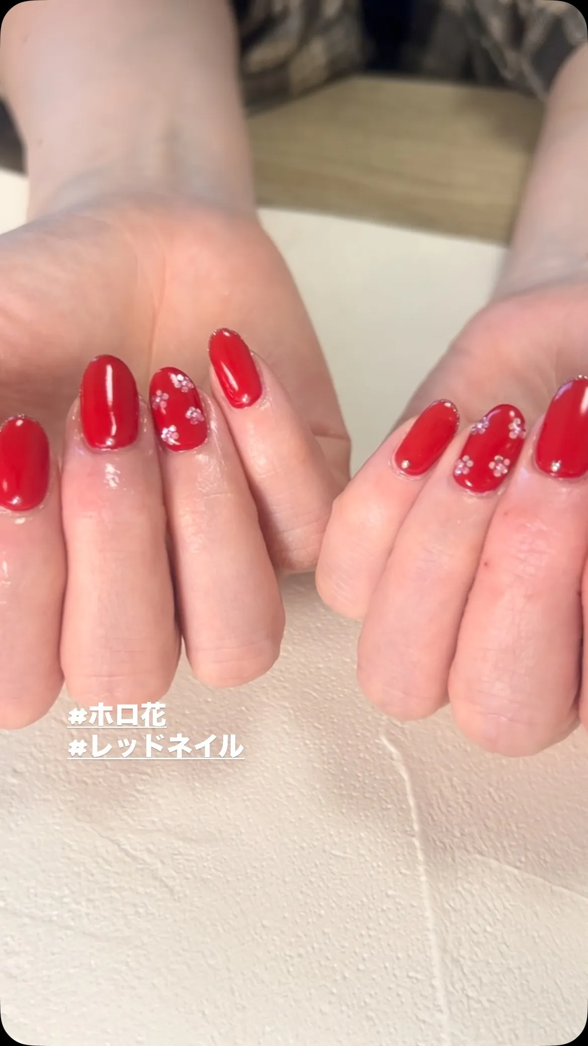 赤！ホロ花🌸