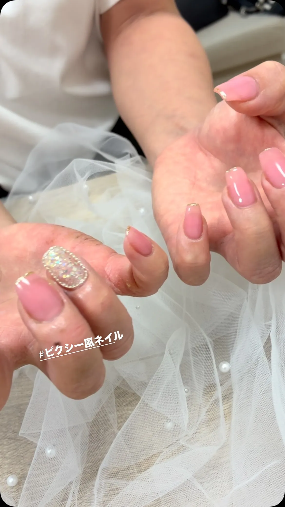 ピクシー風ネイル✨