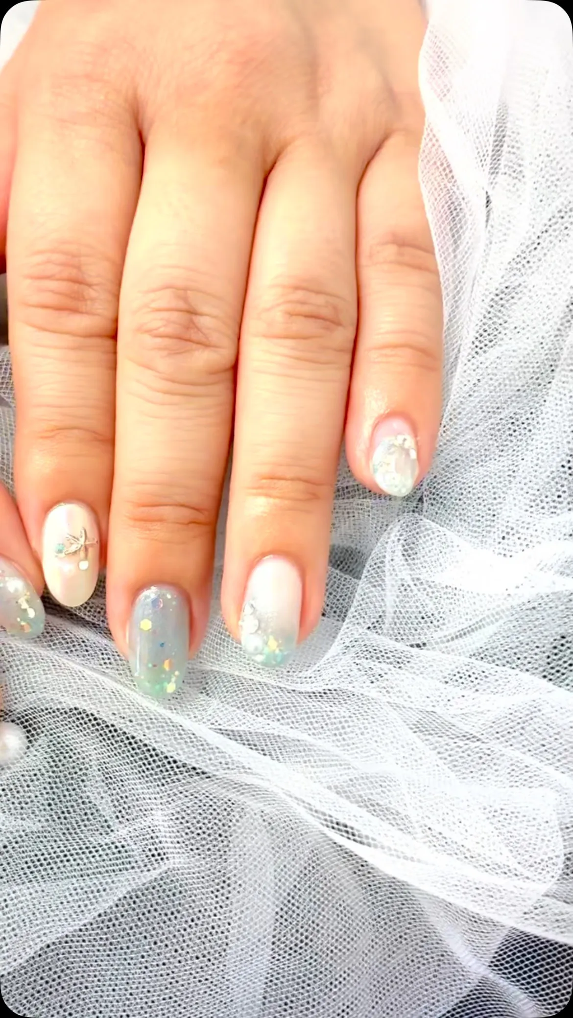 マーメイドネイル🧜‍♀️🐚